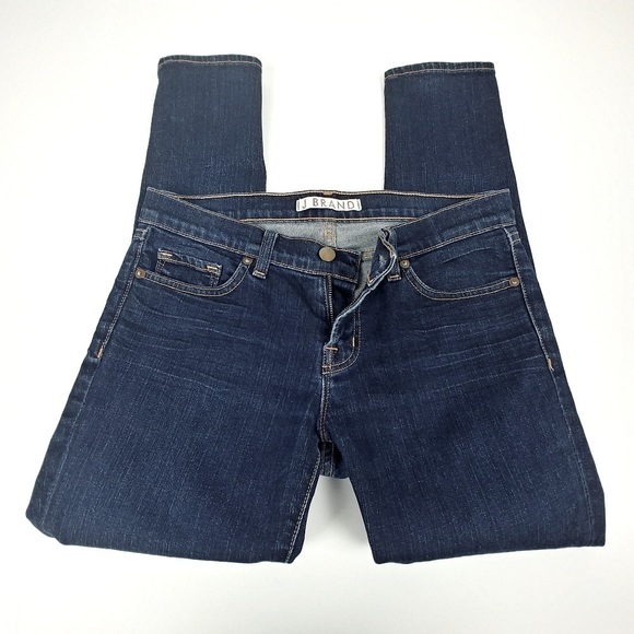 J Brand 935 Ankle Cropped Denim Jeans Size 28 - Picture 3 of 6